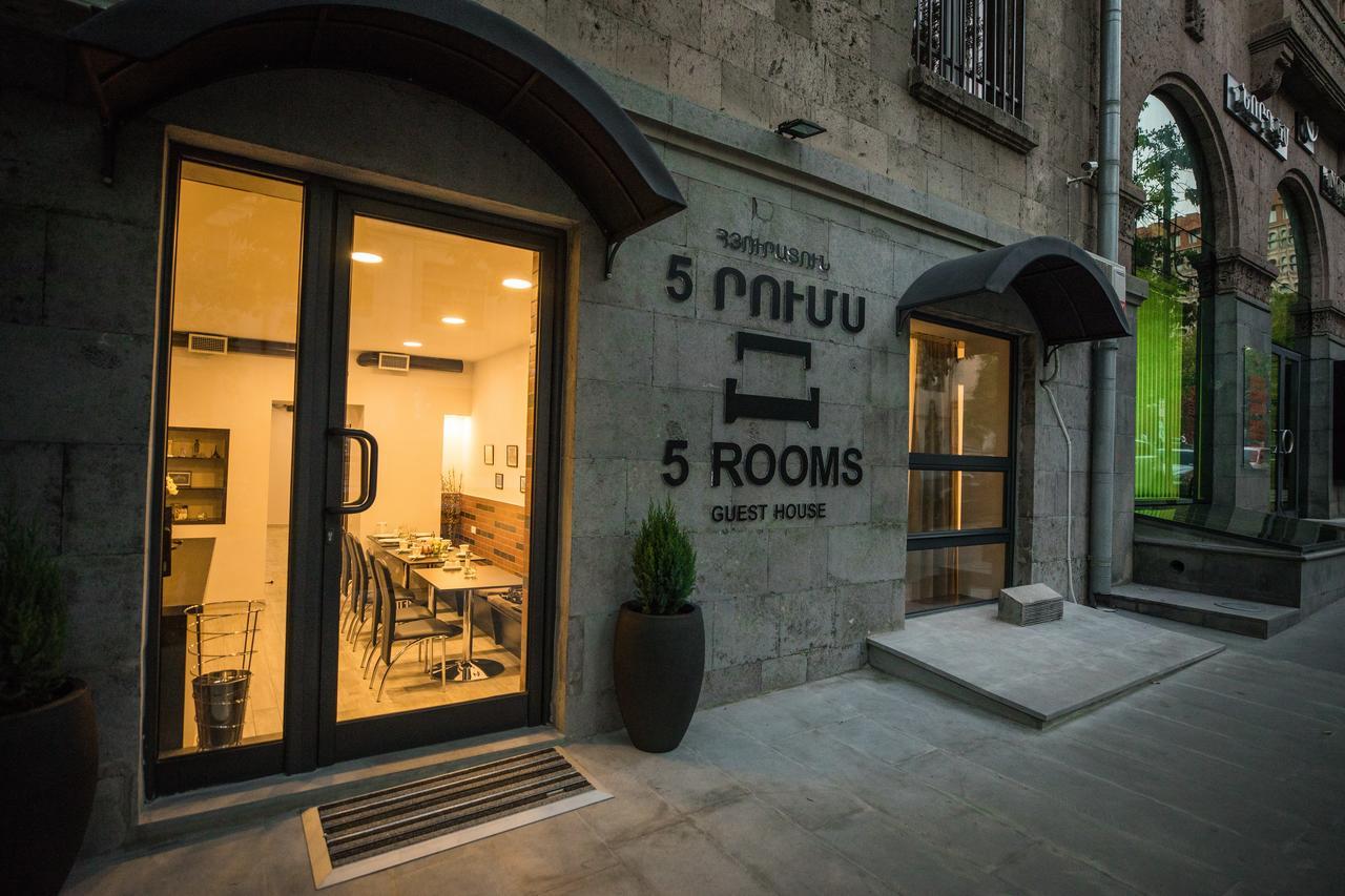 5 Rooms Mini-Hotel & Tours Yerevan Exterior foto